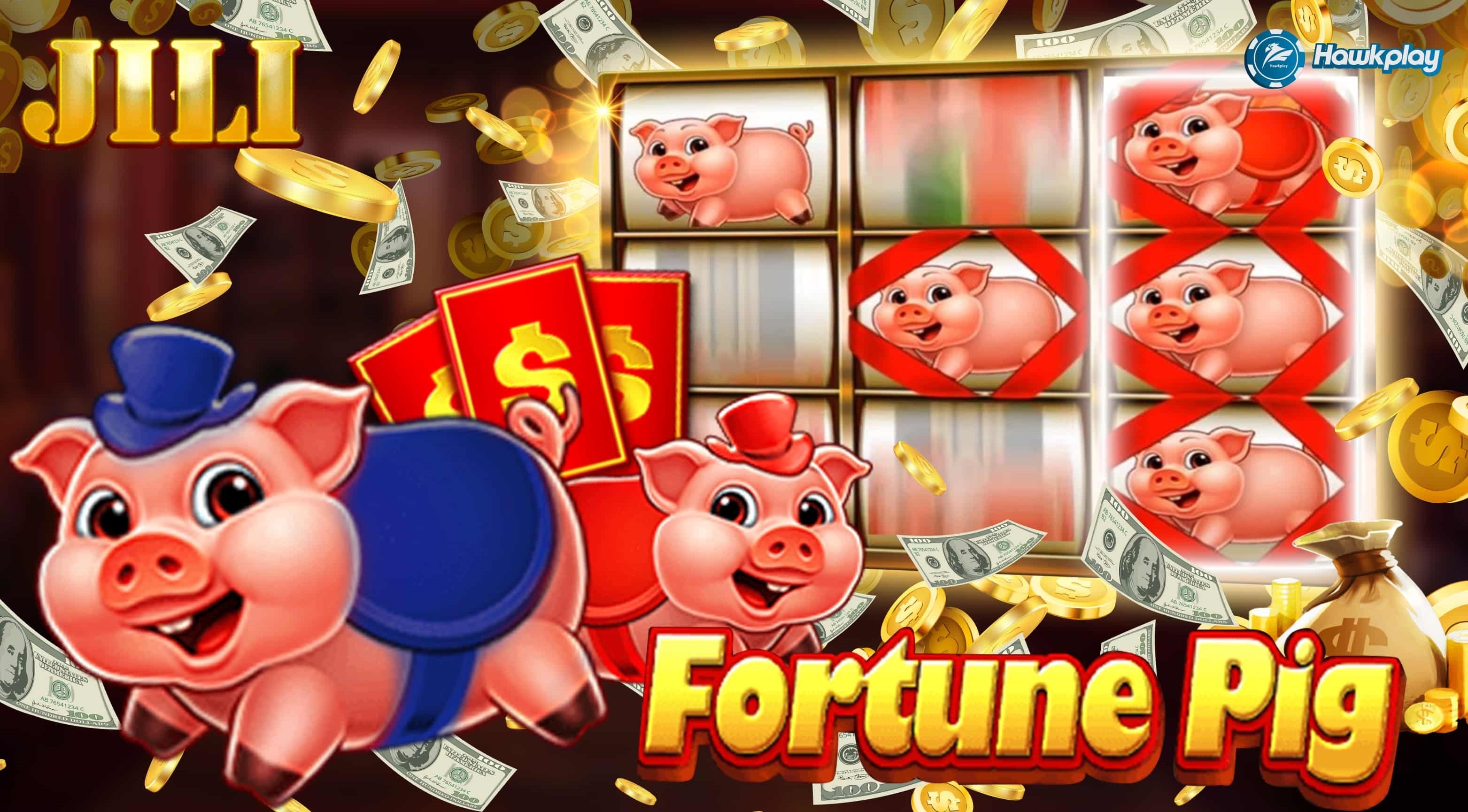 FortunePig, JILI Slots, estratégias de slot, recursos especiais, interface de jogo.